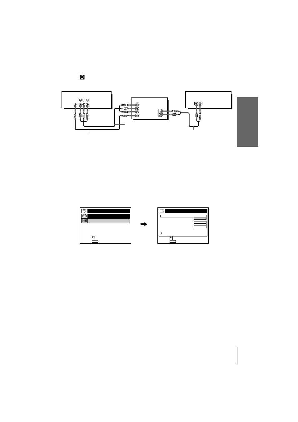 Completing a/v hookup, Getti ng sta rted | Sony N71 User Manual | Page 11 / 108