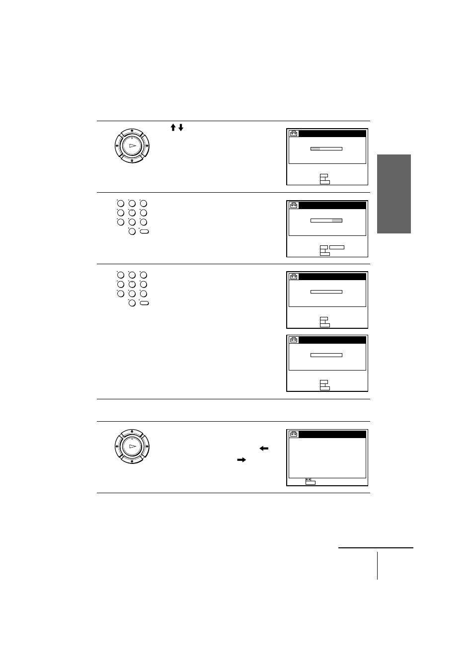 Getti ng sta rted, Press m/m to highlight manual, then press ok, Continued | Sony N71 User Manual | Page 53 / 108