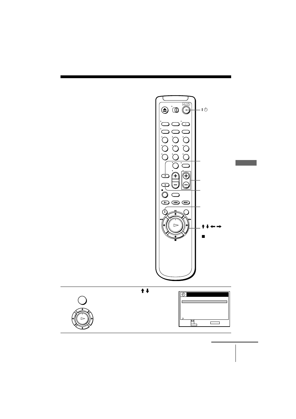 Setting the timer manually, Ba sic o perat ions, Continued | Sony N71 User Manual | Page 73 / 108