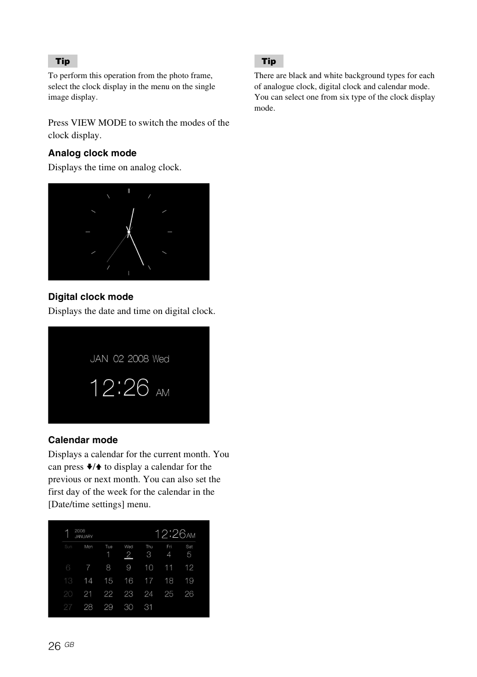 Sony S-FRAME DPF-V900 User Manual | Page 26 / 56