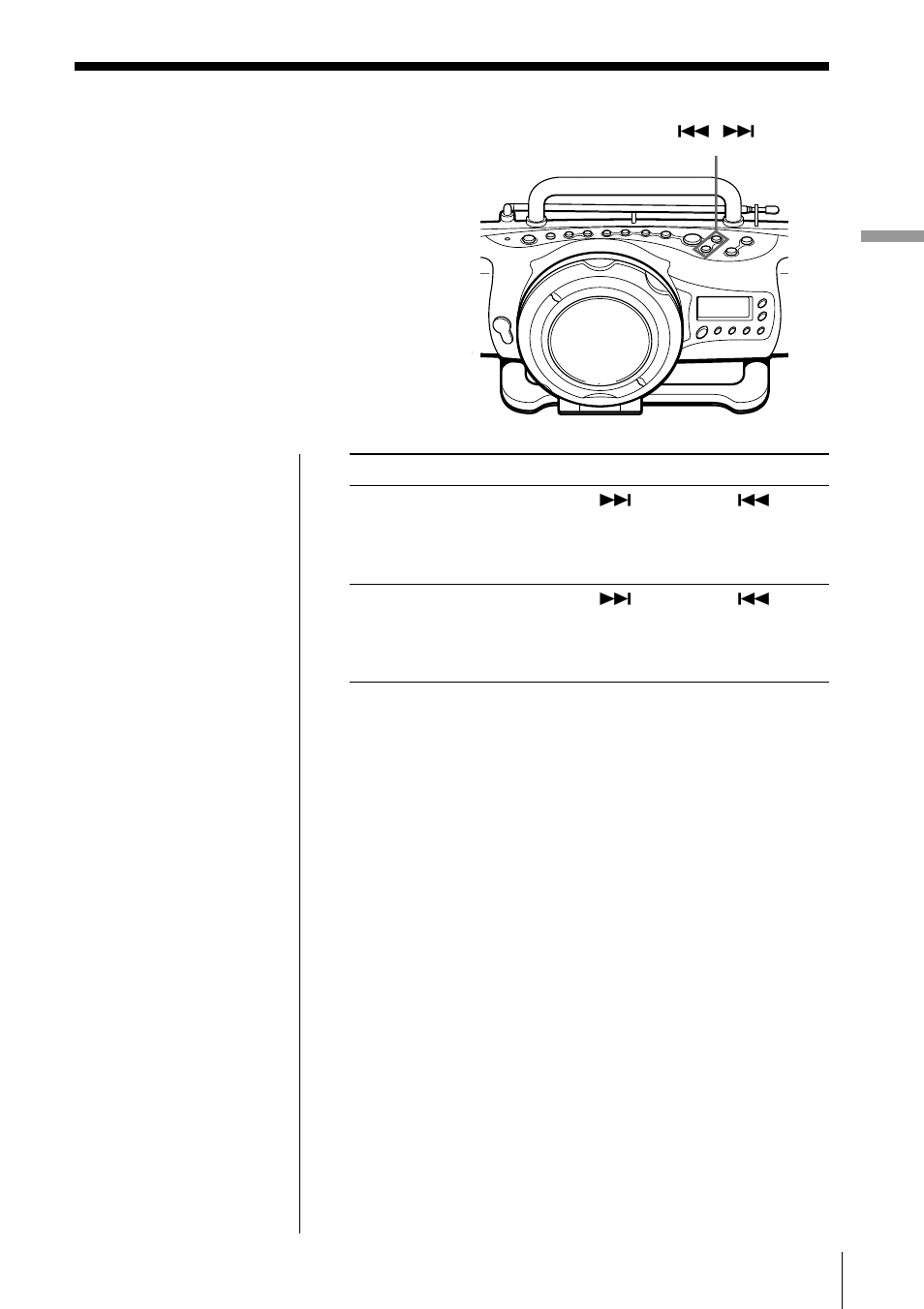 Locating a specific point in a track | Sony ZS-X7 User Manual | Page 9 / 36