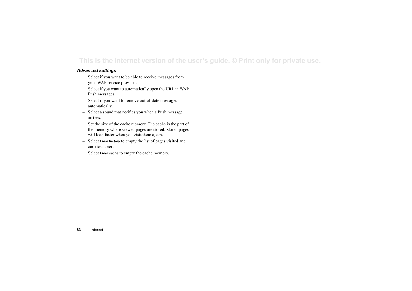 Sony P910a User Manual | Page 83 / 205