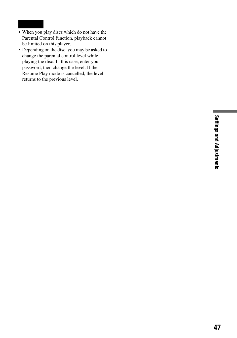 Sony DVP-FX720 User Manual | Page 47 / 60