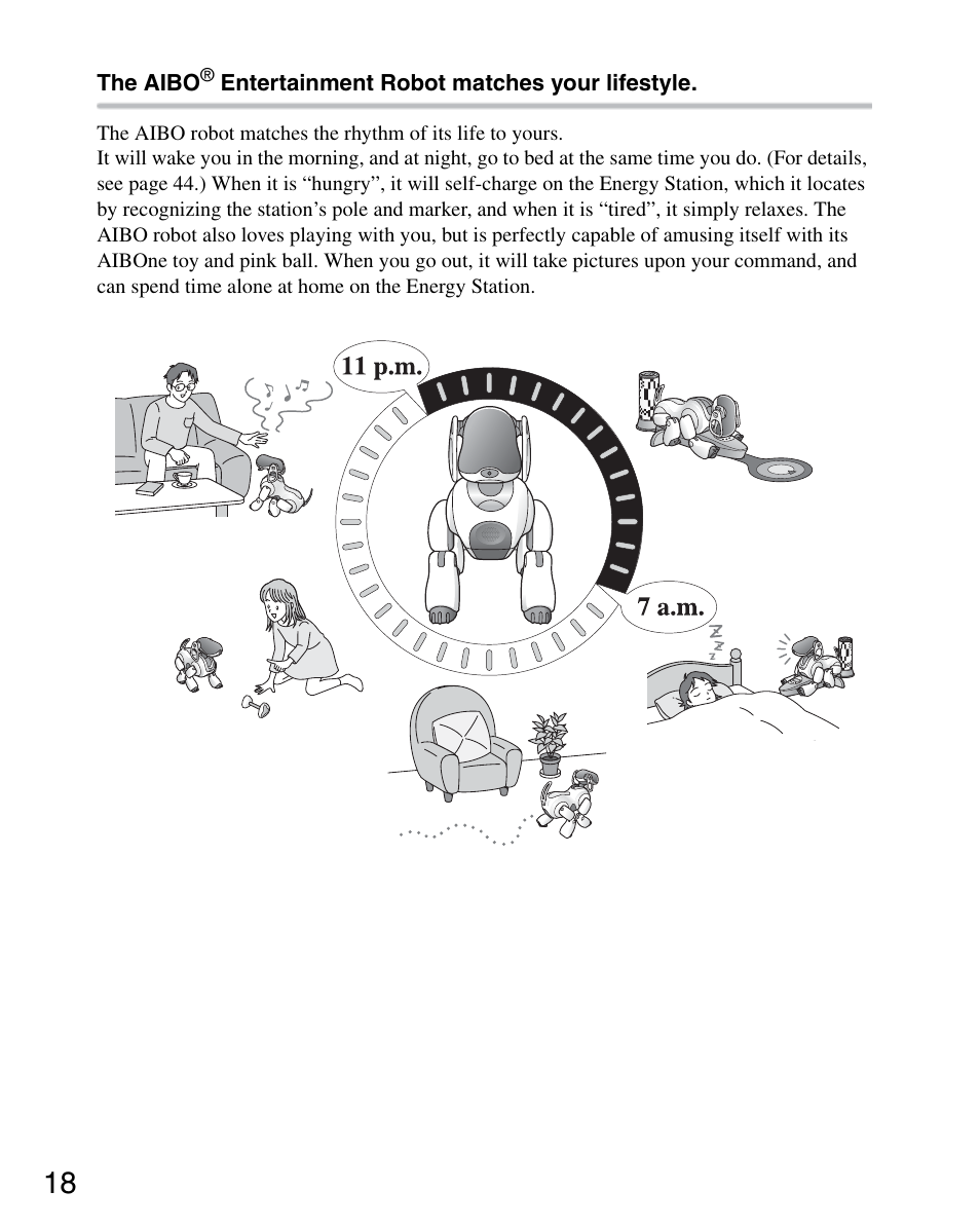 Sony ERS-7M2 User Manual | Page 18 / 140