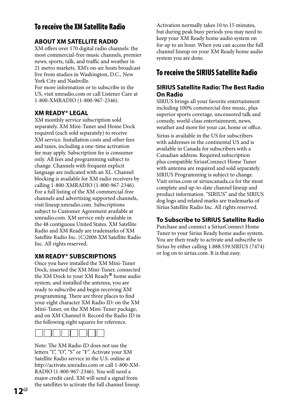 Sony CMT-HX7BT User Manual | Page 12 / 40