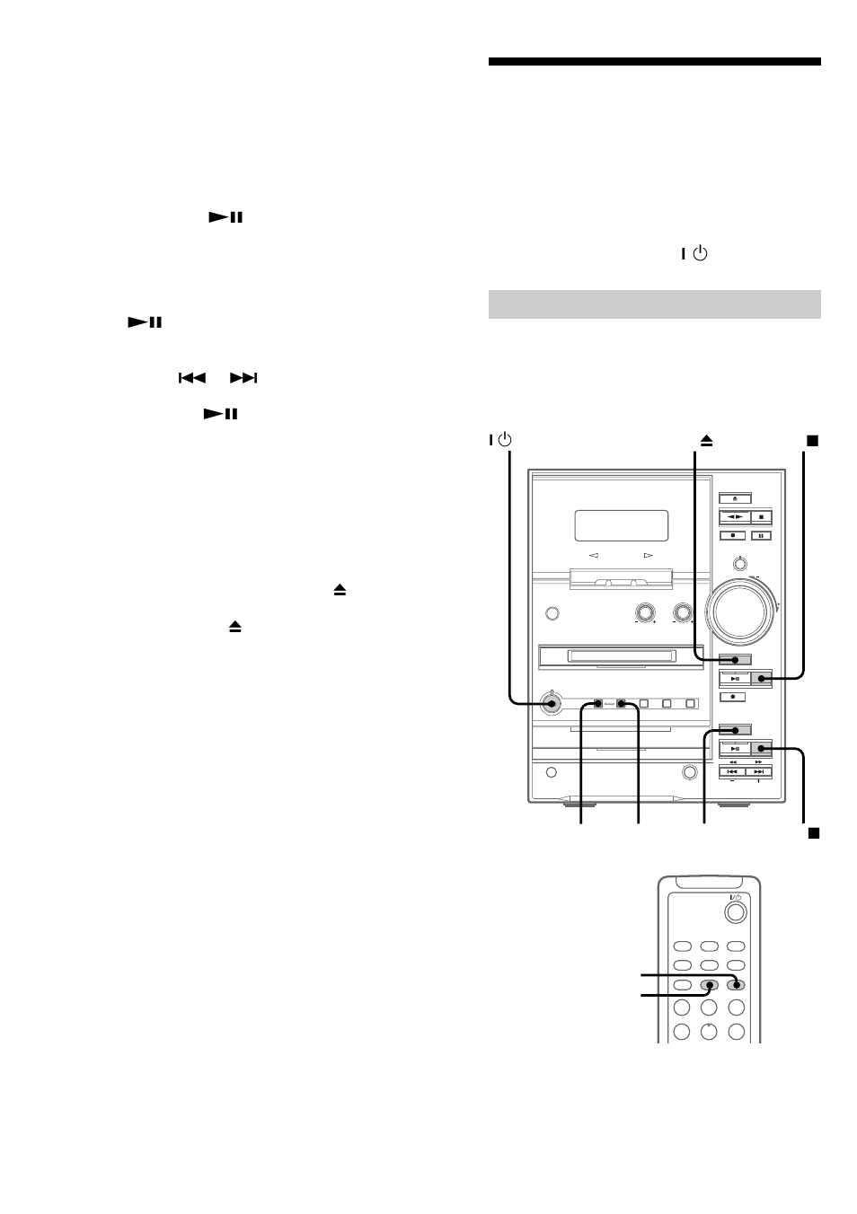Recording a cd on an md or a tape, Recording on an md | Sony CMT-CP33MD User Manual | Page 10 / 88
