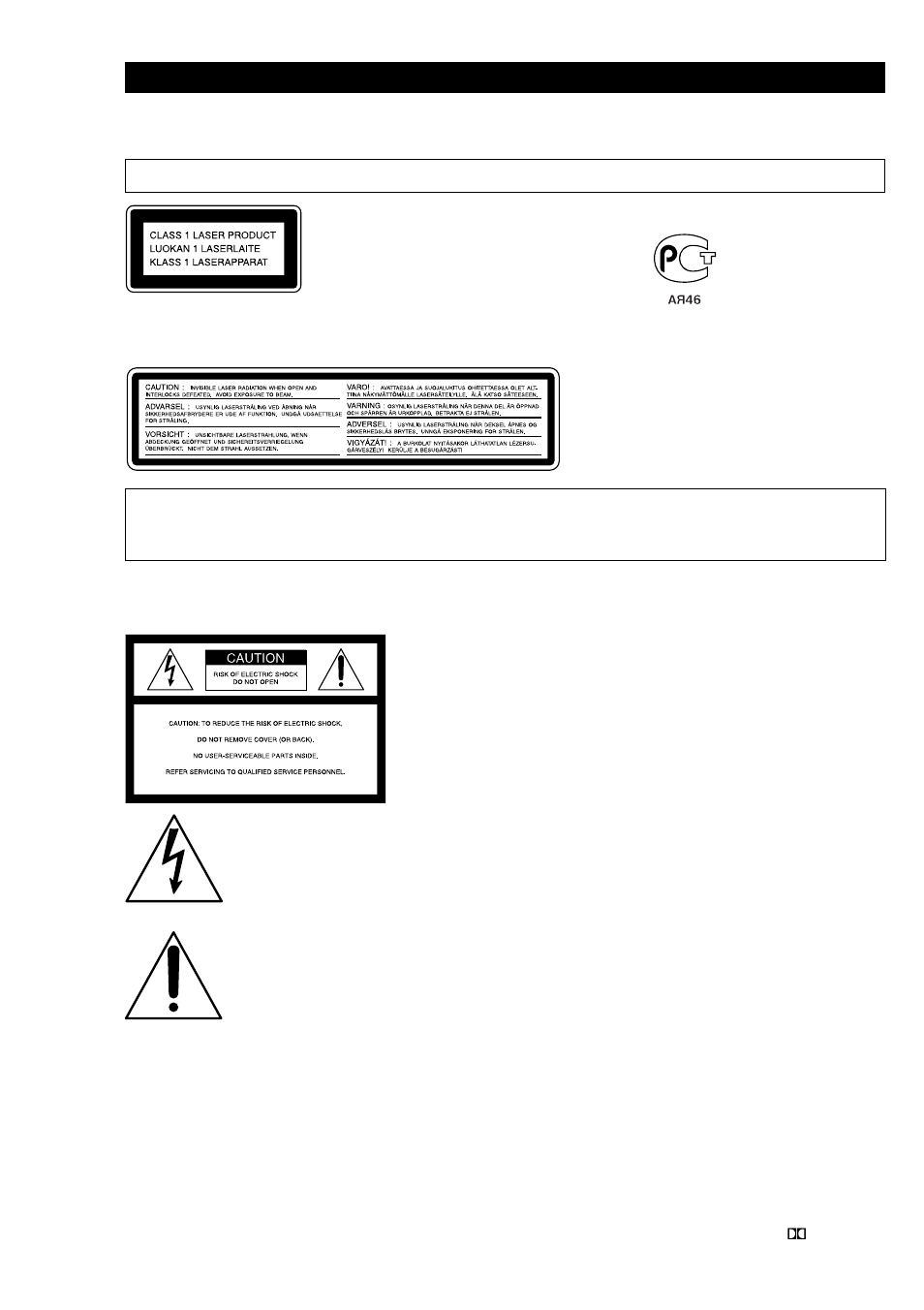 2warning | Sony CMT-CP33MD User Manual | Page 2 / 88