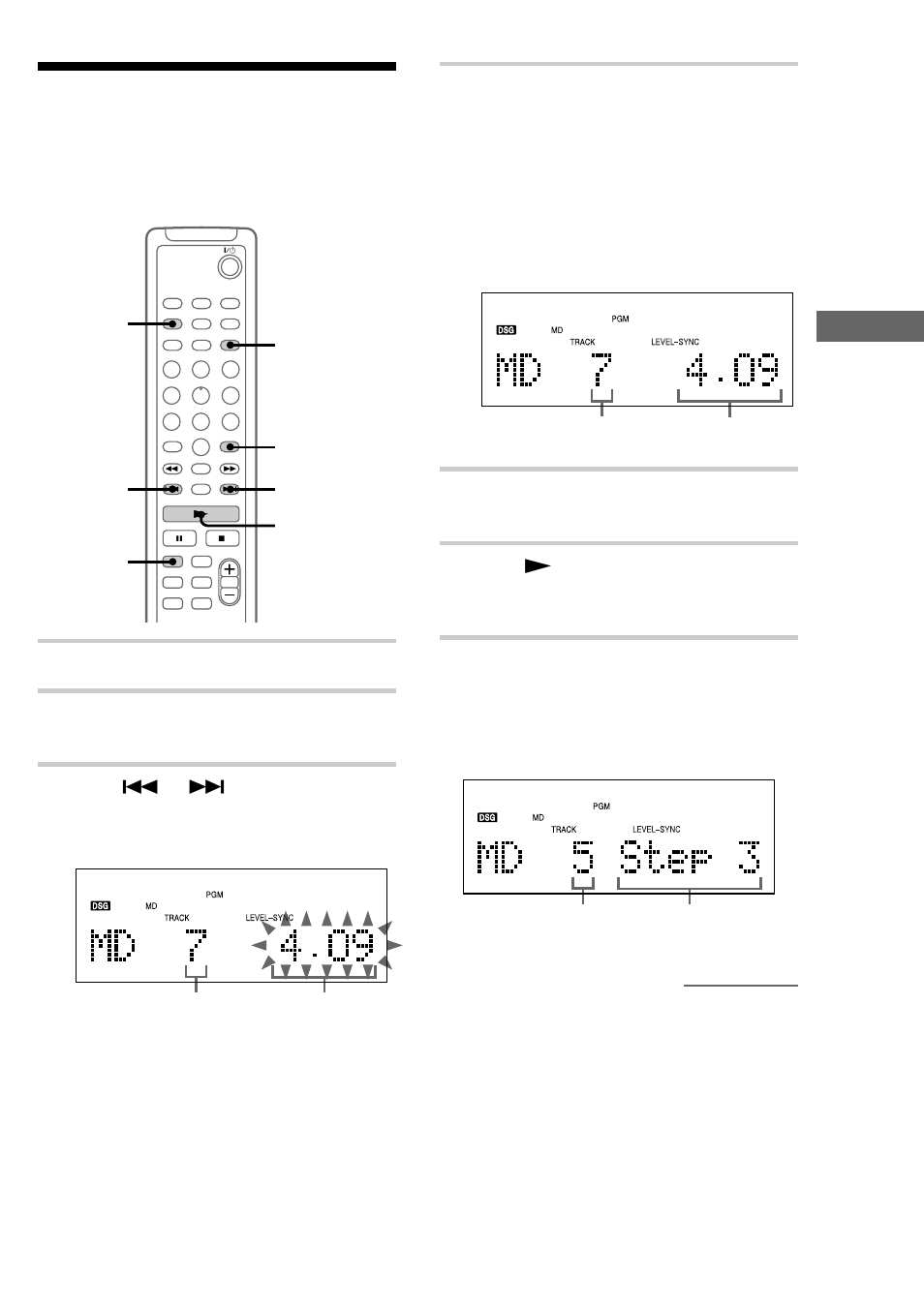 Programing md tracks — program play, Programing md tracks | Sony CMT-CP33MD User Manual | Page 29 / 88