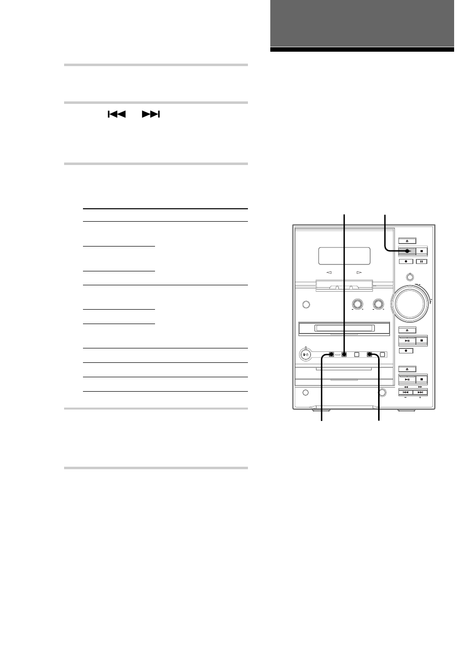 The tape deck — recording, Recording your favorite cd tracks on a tape | Sony CMT-CP33MD User Manual | Page 56 / 88