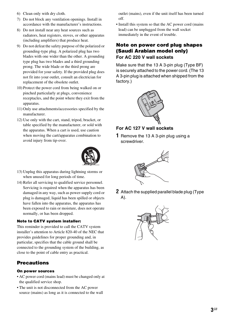 Sony DAV-DZ270 User Manual | Page 3 / 112