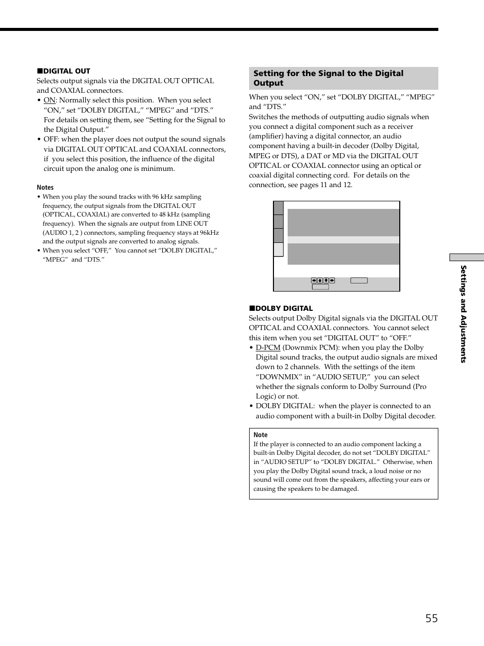 Sony DVP-K330 User Manual | Page 55 / 72