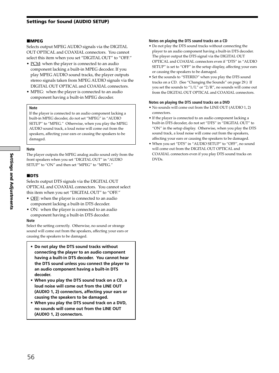 Sony DVP-K330 User Manual | Page 56 / 72