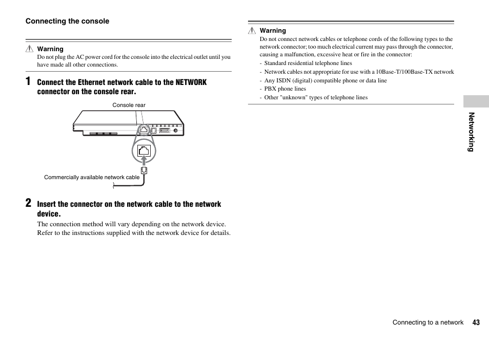 Sony SCPH-75002 User Manual | Page 43 / 56