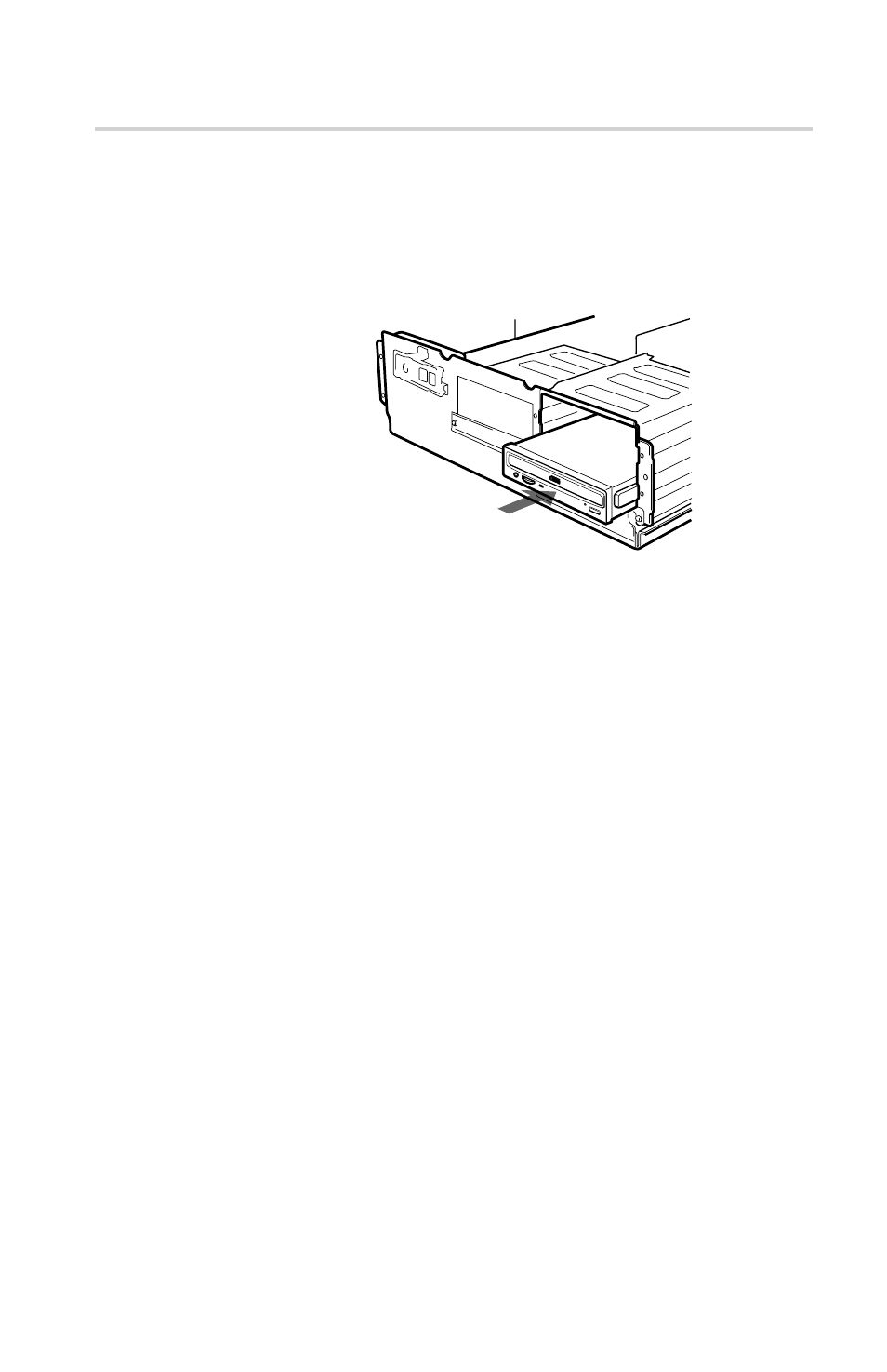 Mounting the drive | Sony CDU711 User Manual | Page 15 / 28