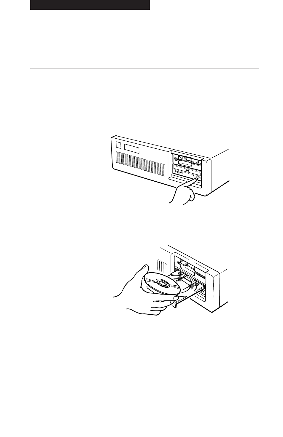 Operating the drive, Starting the drive | Sony CDU711 User Manual | Page 21 / 28
