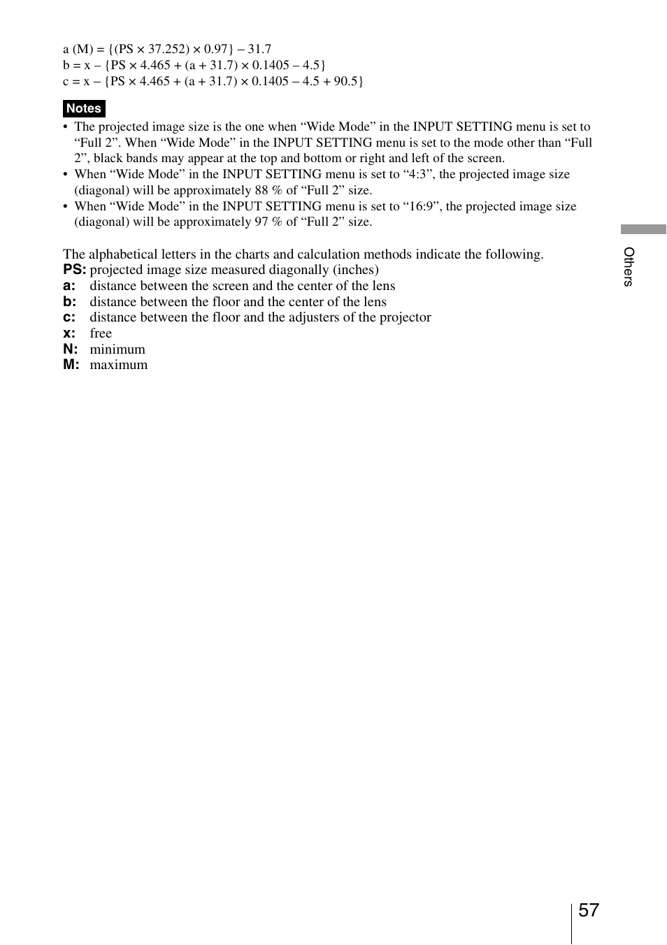 Sony VPL-BW5 User Manual | Page 57 / 64