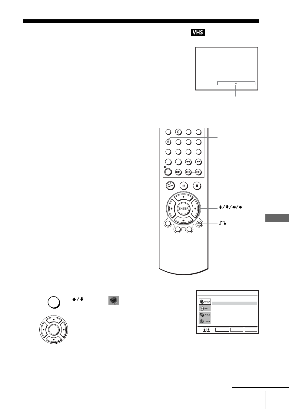 Adjusting the picture (tracking), Adjusting the picture, Tracking) | Adjusting the tracking, Adjusting the picture sharpness (smart trilogic) | Sony SLV-D910B User Manual | Page 103 / 128
