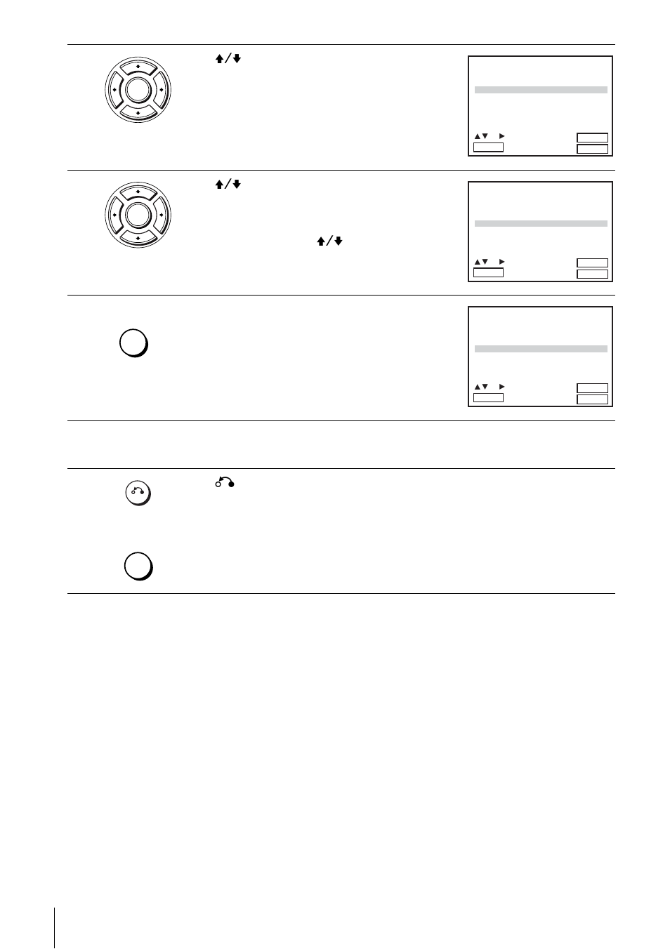Press o return, then press set up to exit the menu | Sony SLV-D910B User Manual | Page 24 / 128