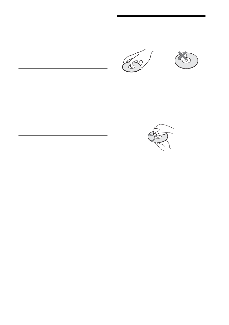 Notes about discs | Sony SLV-D910B User Manual | Page 7 / 128