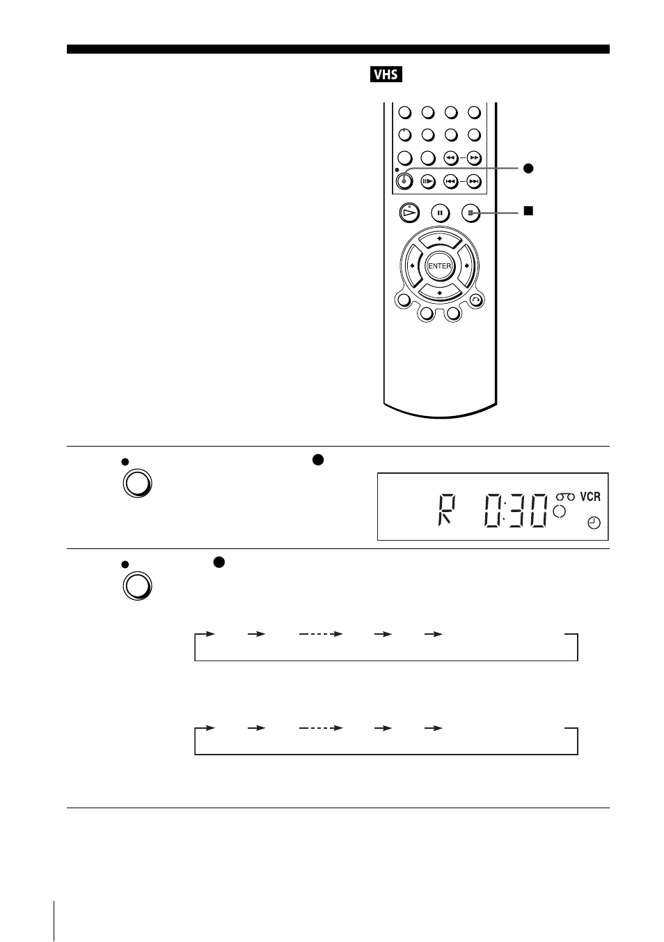 Quick timer recording, Quick | Sony SLV-D910B User Manual | Page 96 / 128
