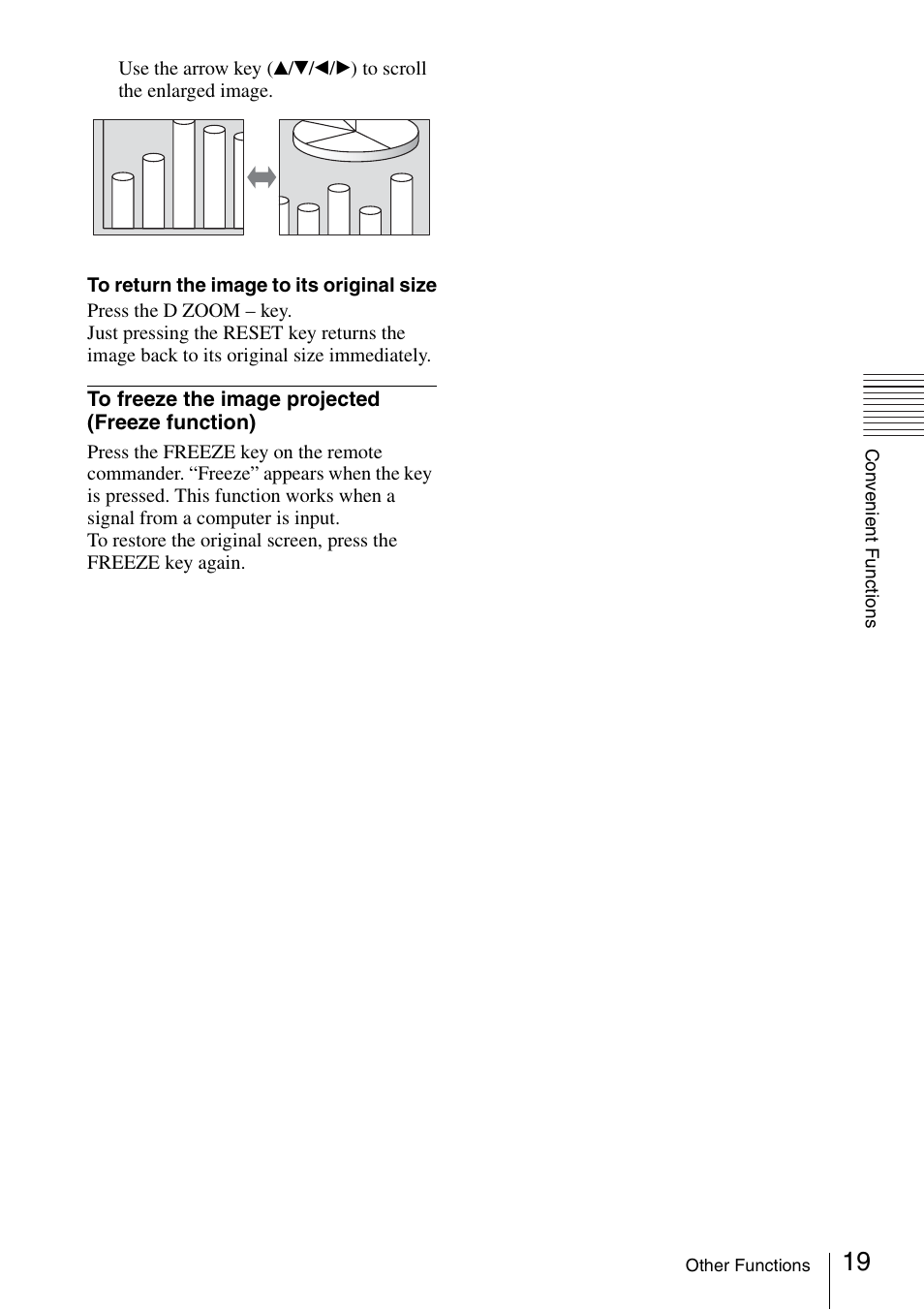 Sony VPL-CS20 User Manual | Page 19 / 46