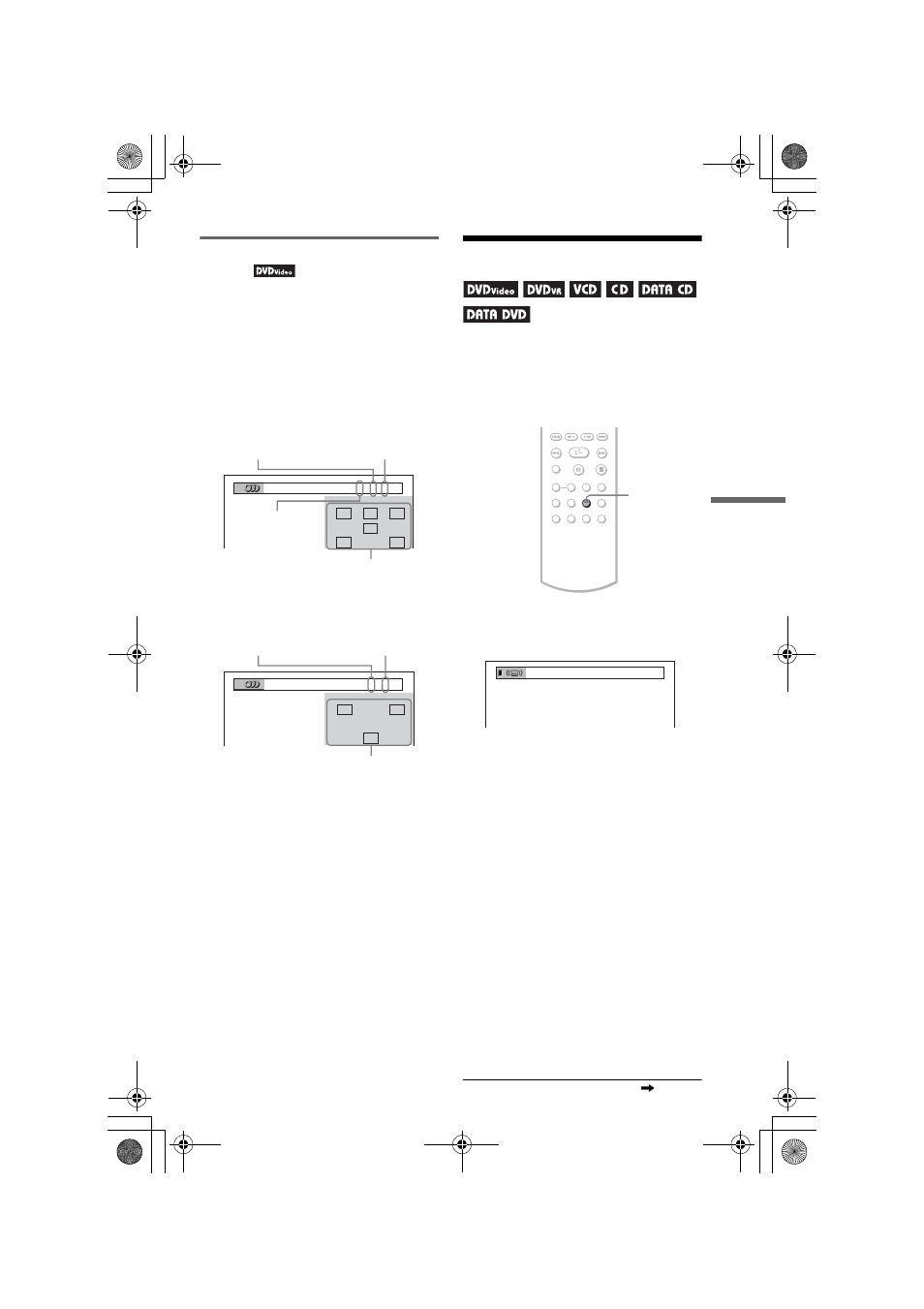 L1 - surround mode settings, Surround mode settings, Checking the audio signal format | Sony DVP-NC80V User Manual | Page 45 / 84