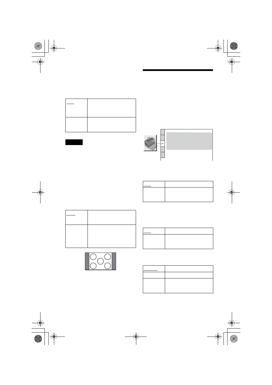 L1 - custom settings (custom setup), Custom settings (cust, Custom settings | Sony DVP-NC80V User Manual | Page 68 / 84