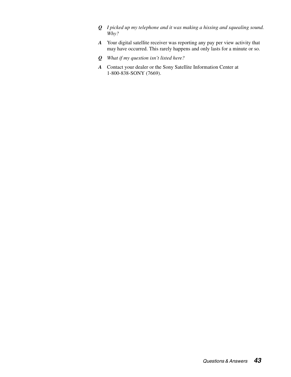 Sony SAT-A65A User Manual | Page 51 / 61