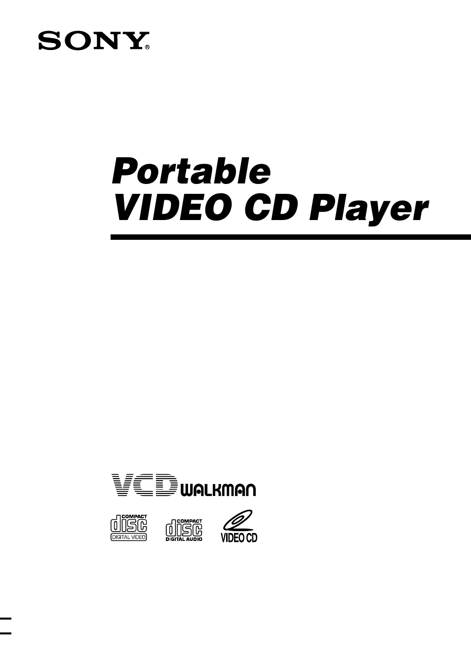 Sony D-VJ65 User Manual | 36 pages