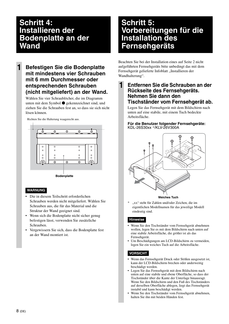 Sony SU-WL100  EU User Manual | Page 44 / 112