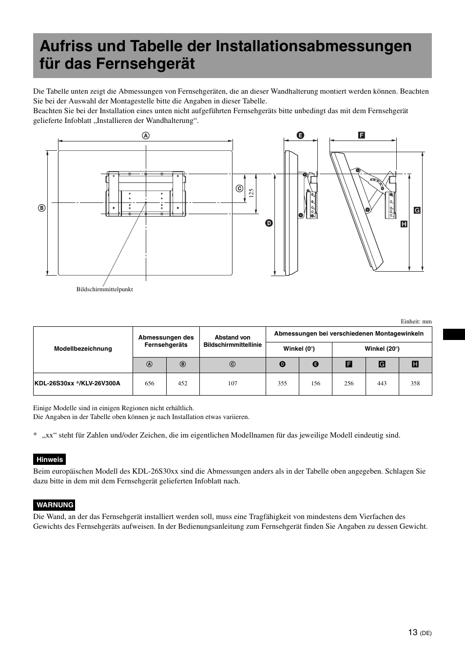 Sony SU-WL100  EU User Manual | Page 49 / 112