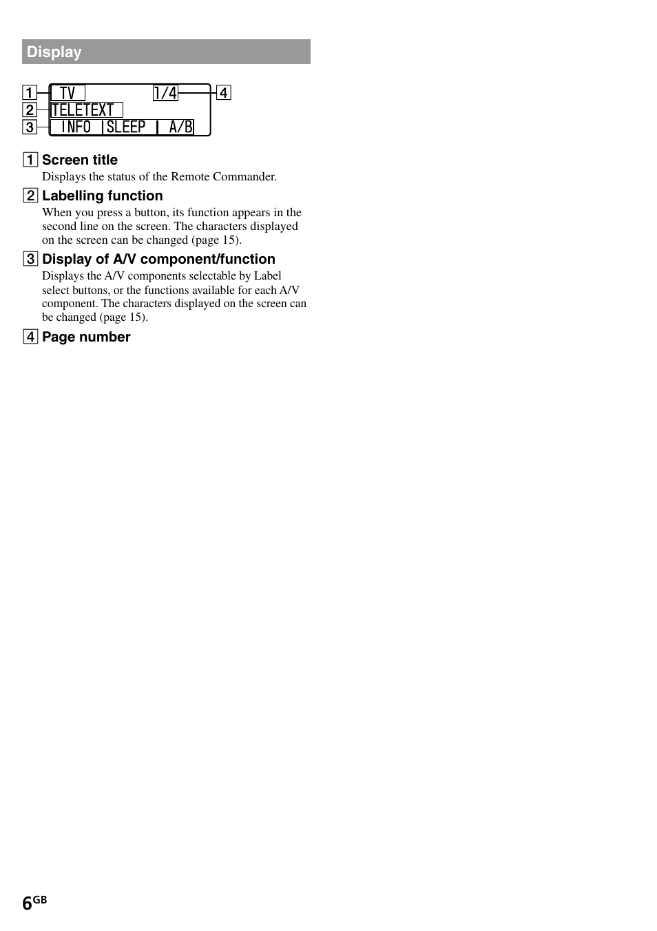 Sony RM-VL1400T User Manual | Page 6 / 180