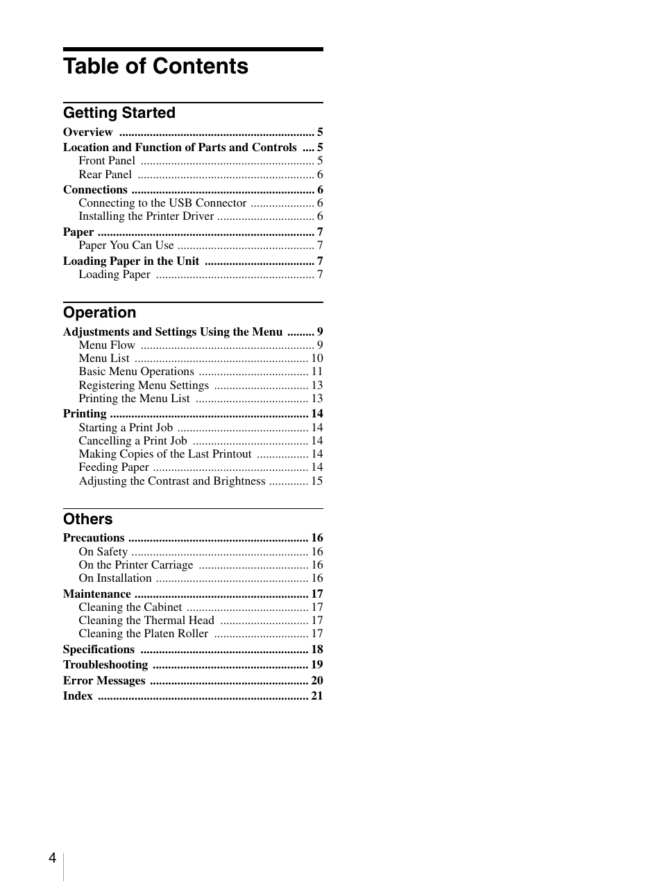 Sony UP-D897 User Manual | Page 4 / 22