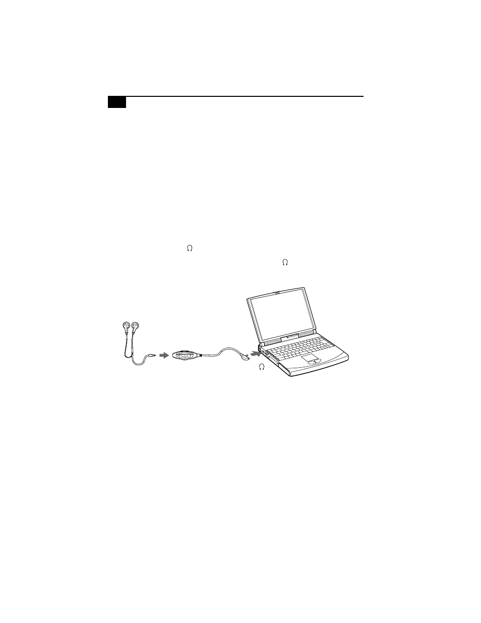 Using the headphone with remote control, To use the remote control in system suspend mode | Sony PCG-838 User Manual | Page 40 / 121