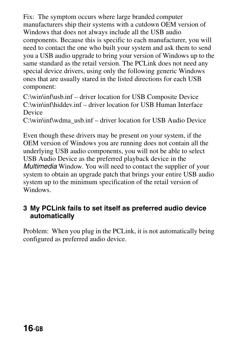Sony PCLink User Manual | Page 16 / 76