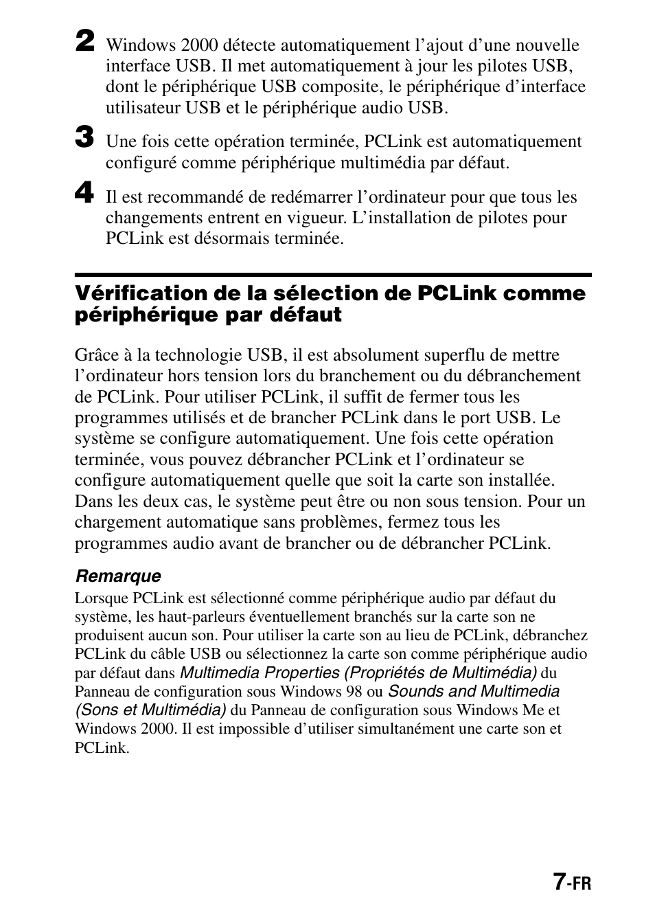 Sony PCLink User Manual | Page 25 / 76