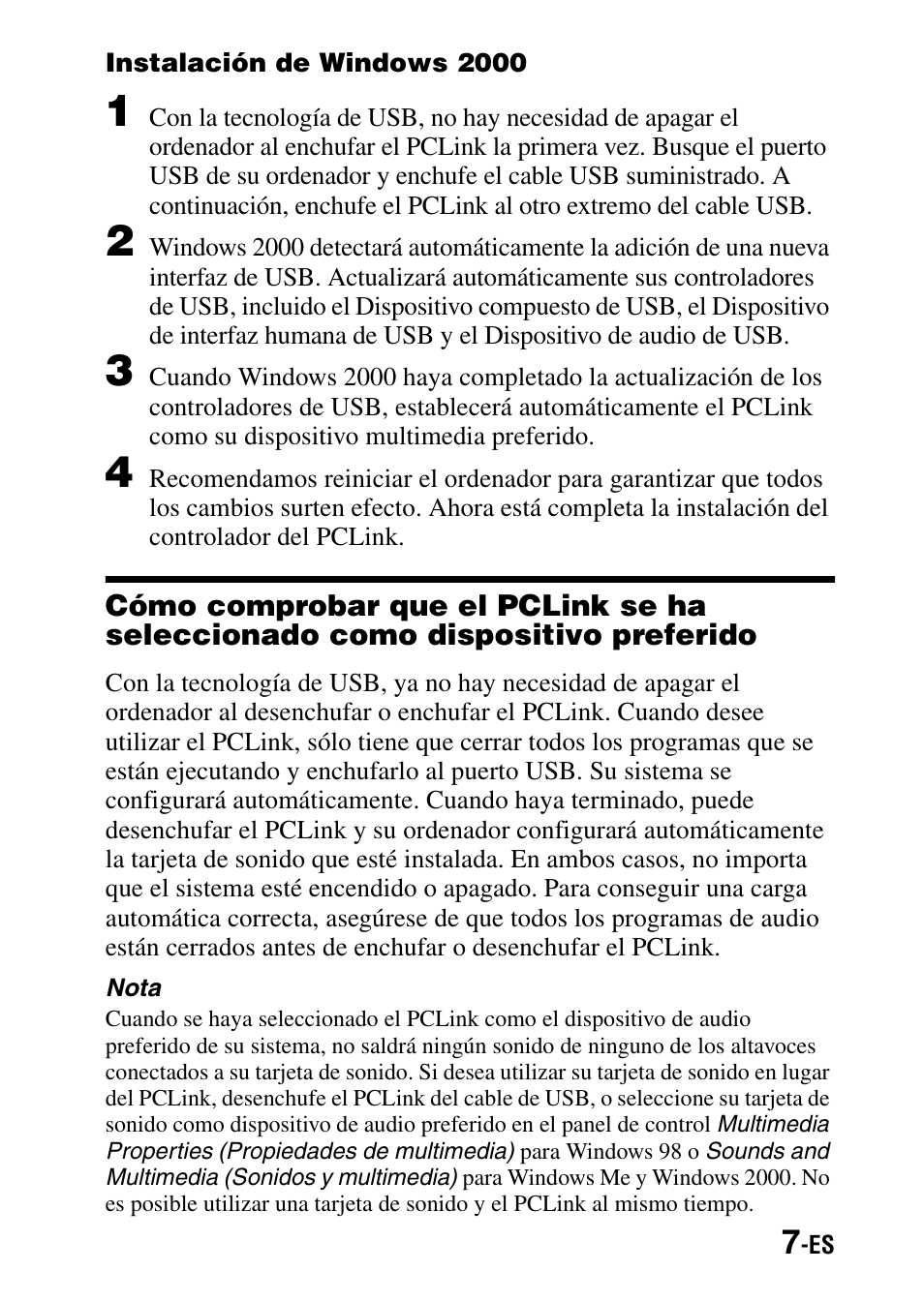 Sony PCLink User Manual | Page 43 / 76
