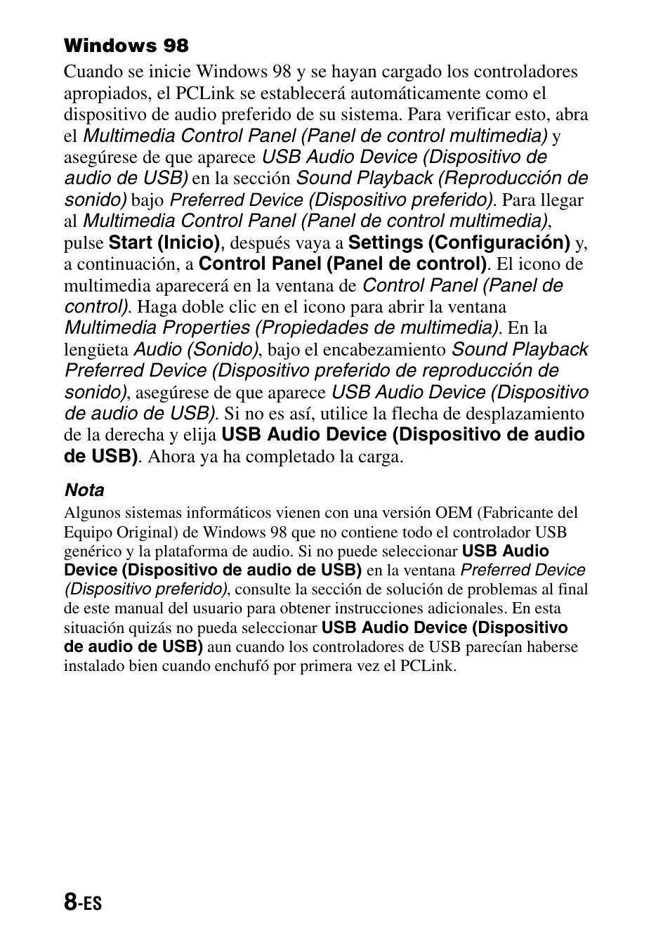Sony PCLink User Manual | Page 44 / 76