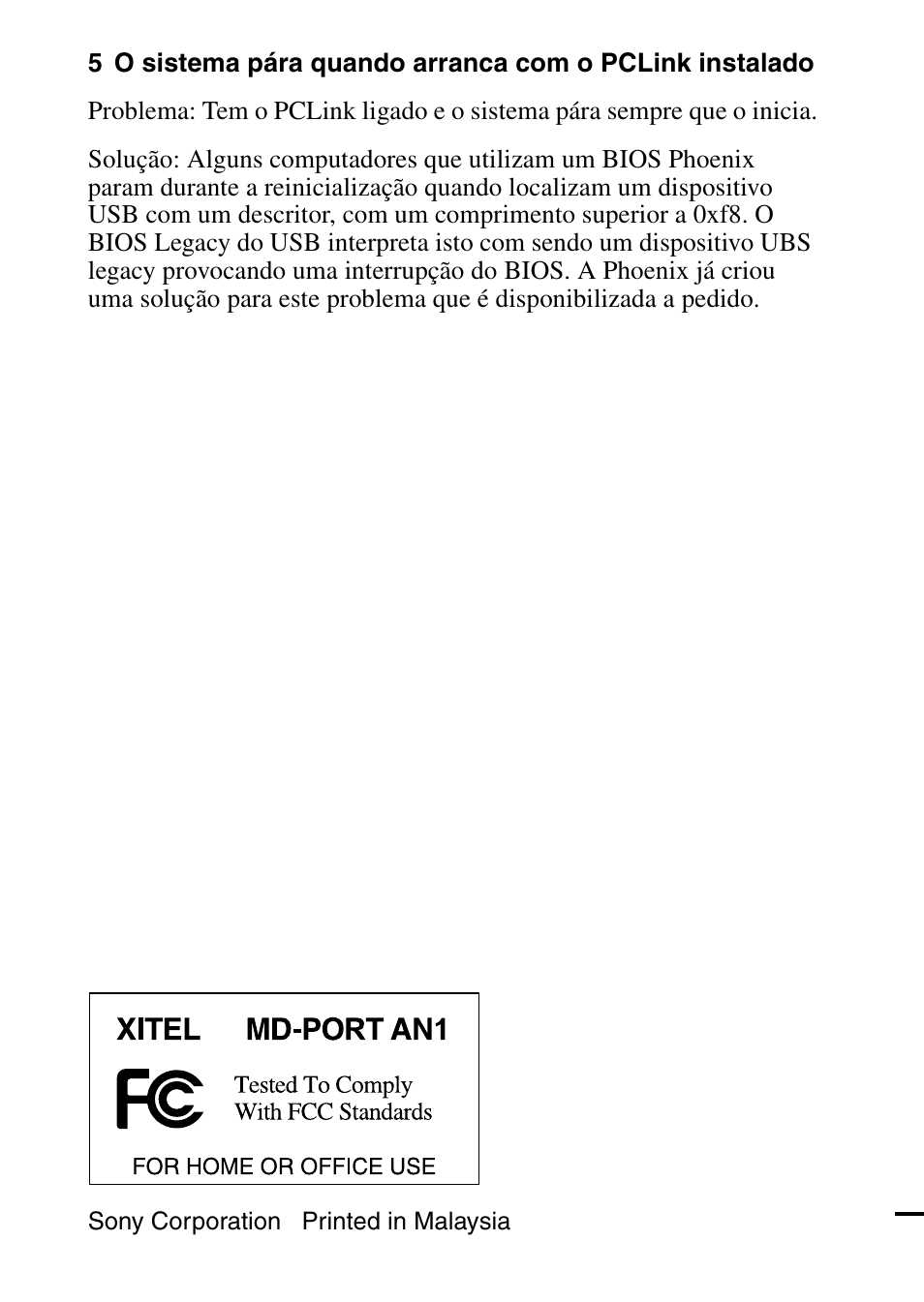 Sony PCLink User Manual | Page 76 / 76