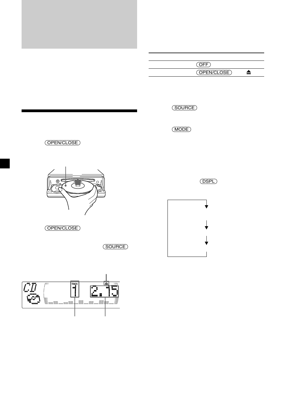 Cd player cd/md unit (optional), Listening to a cd | Sony CDX-M600 User Manual | Page 10 / 116