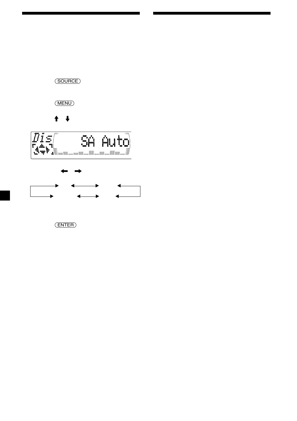 Selección del analizador de espectro | Sony CDX-M600 User Manual | Page 104 / 116