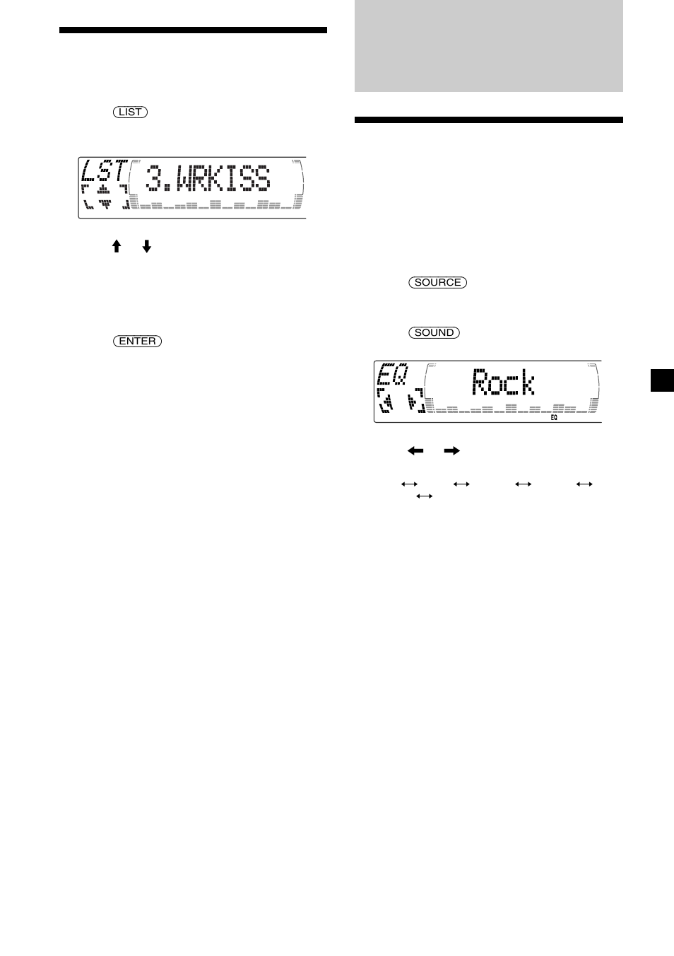 19 locating a station by name, Setting the equalizer | Sony CDX-M600 User Manual | Page 19 / 116