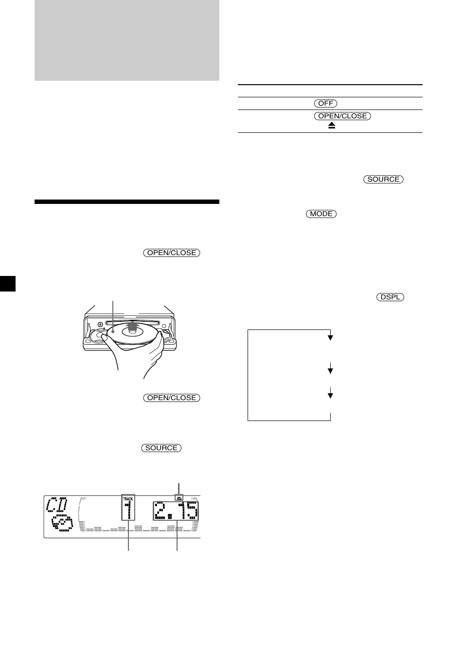 Lecteur cd appareil cd/md (en option), Ecouter un cd | Sony CDX-M600 User Manual | Page 48 / 116