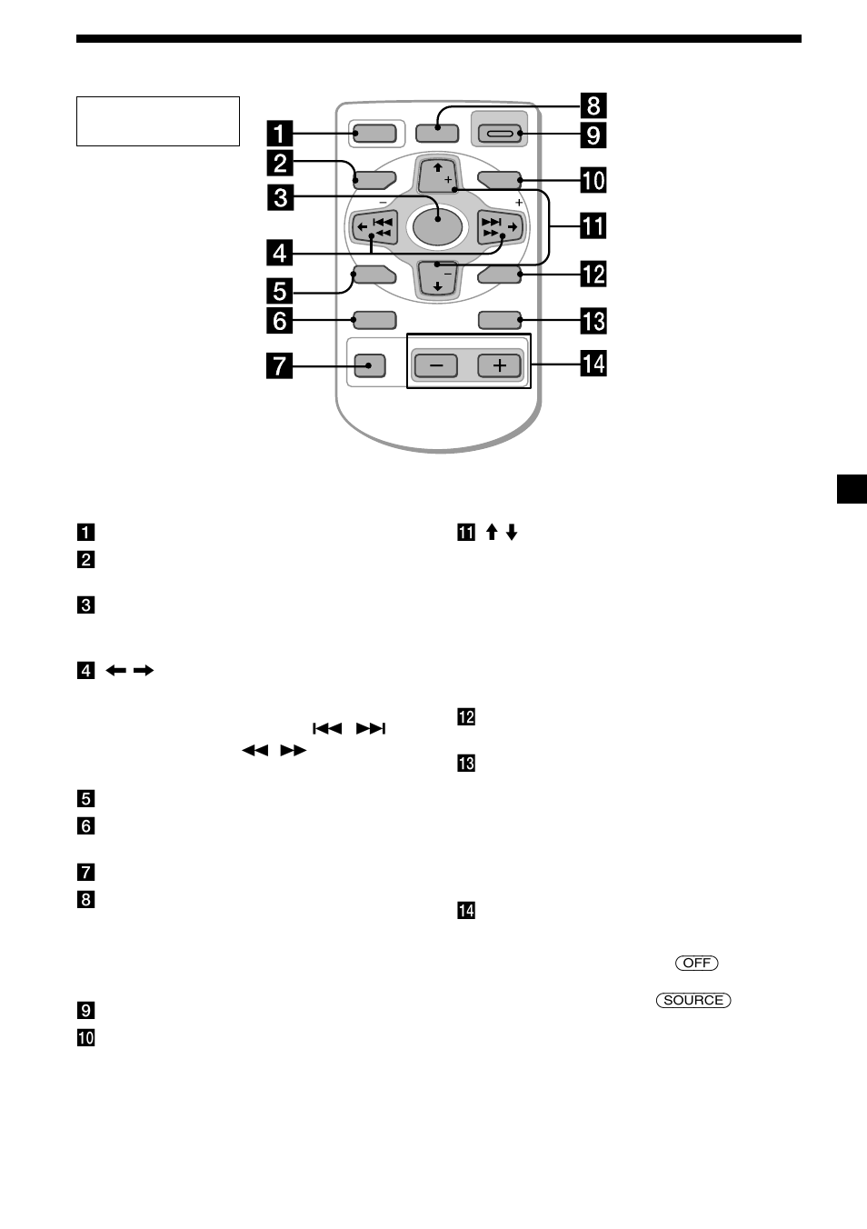 5location of controls | Sony CDX-M600 User Manual | Page 5 / 116