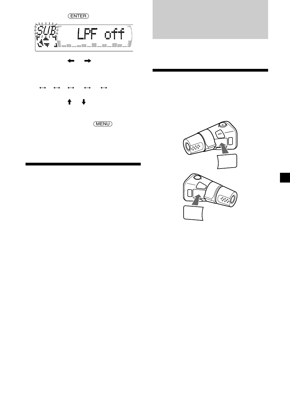 Autres fonctions, Etiquetage du satellite de commande | Sony CDX-M600 User Manual | Page 61 / 116