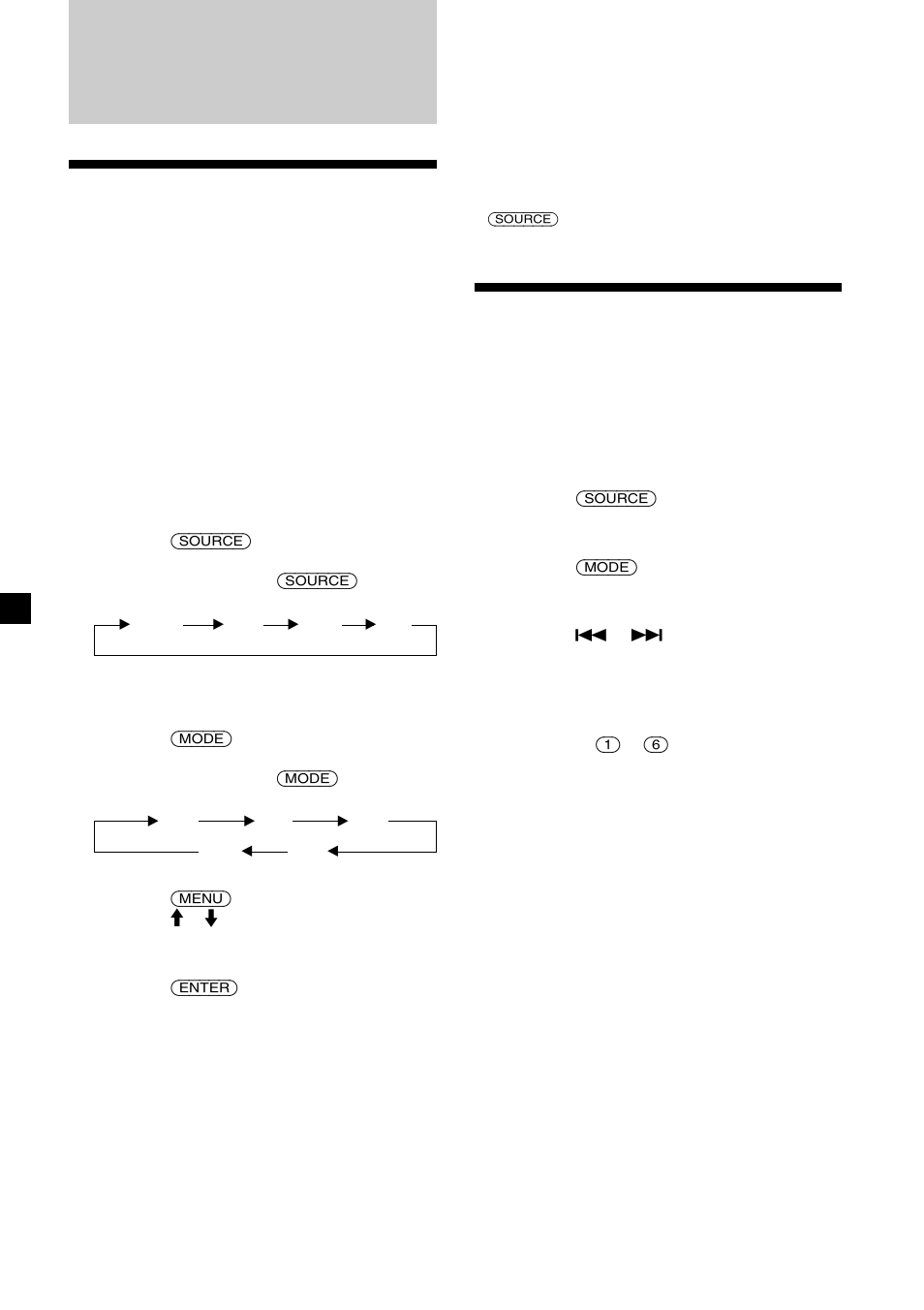 Radio | Sony CDX-M600 User Manual | Page 92 / 116