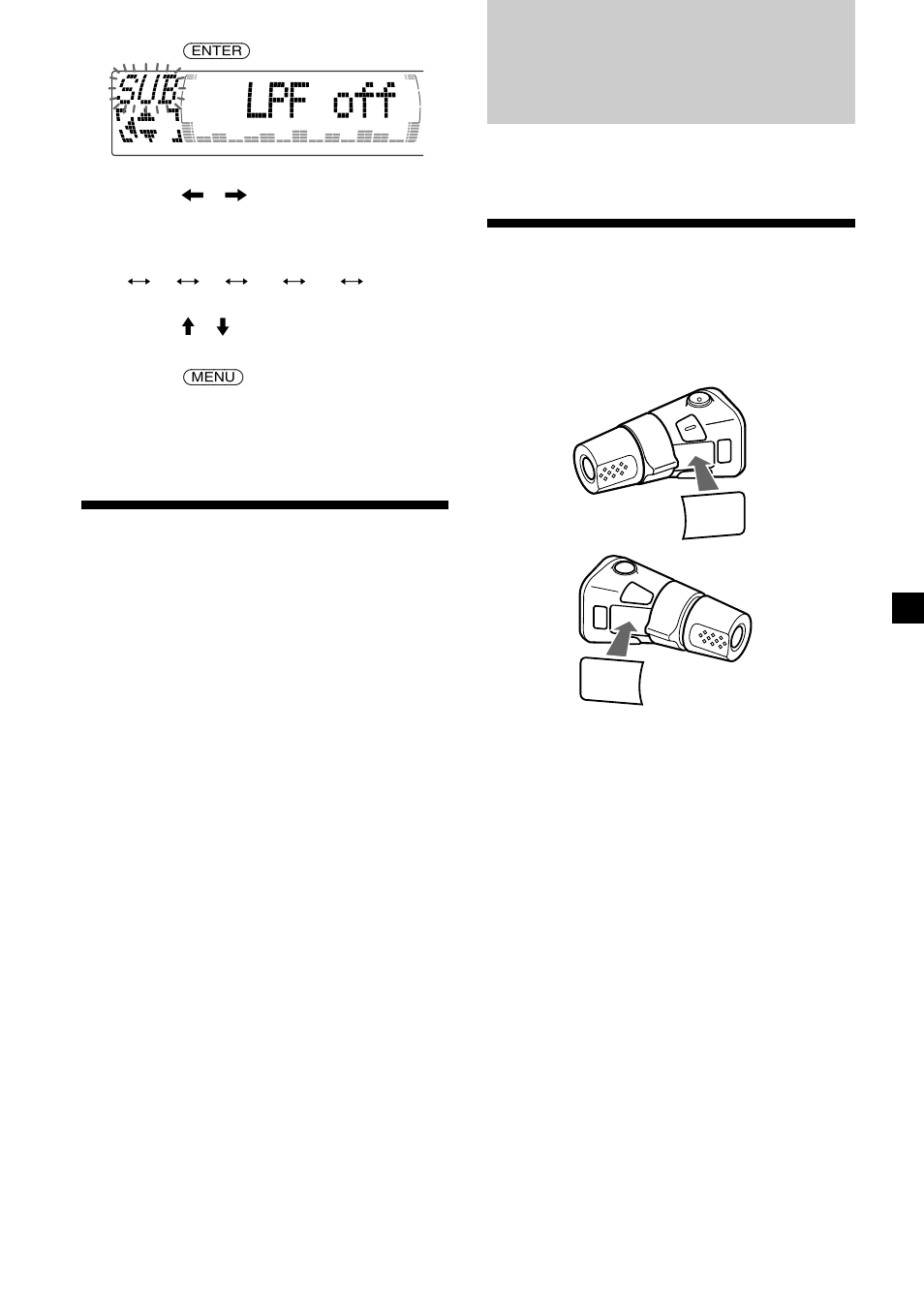 Otras funciones, Etiquetado del mando rotativo | Sony CDX-M600 User Manual | Page 99 / 116