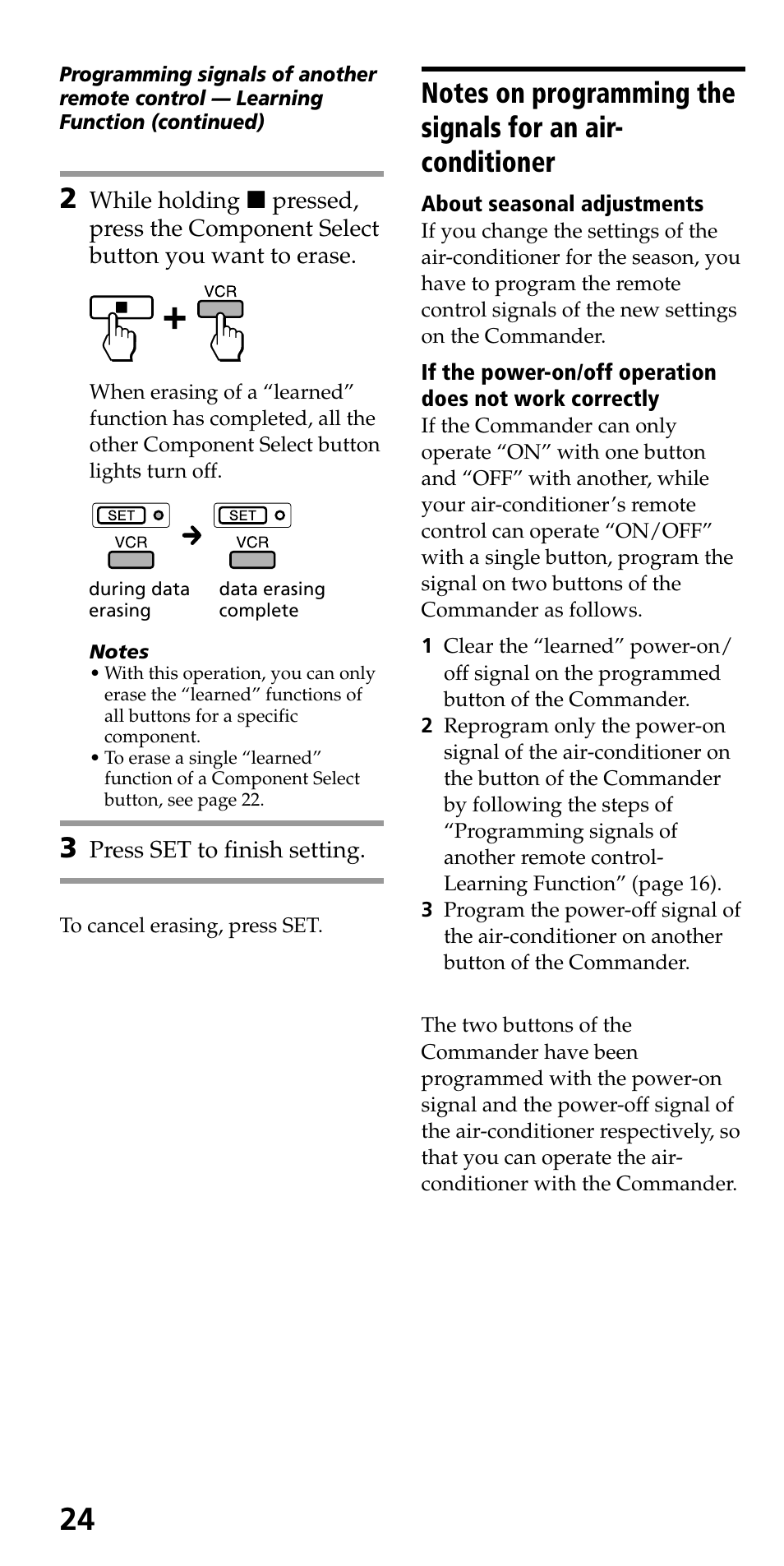 Sony RM-VL610 User Manual | Page 24 / 52