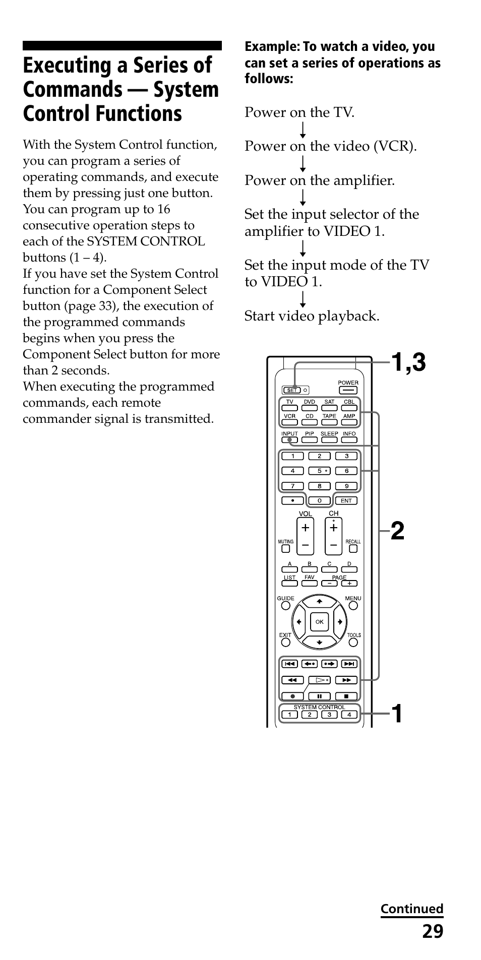 Sony RM-VL610 User Manual | Page 29 / 52