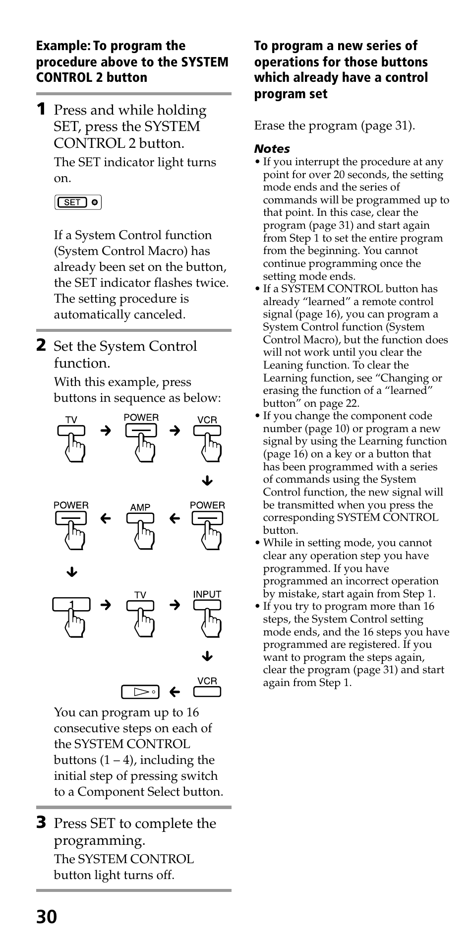 Sony RM-VL610 User Manual | Page 30 / 52